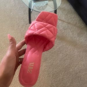 Zara pink shoes